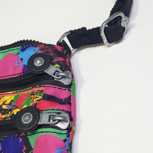 Kipling Crossbody Bag Paint Splatter Design Multi-Color AC7125 - Picture 5 of 9